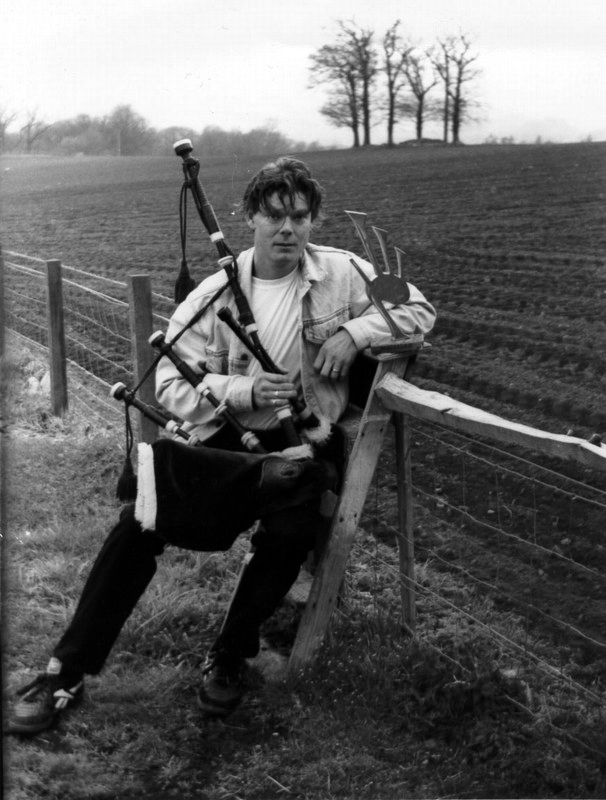 Gordon with the 1st MacAllan Trophy