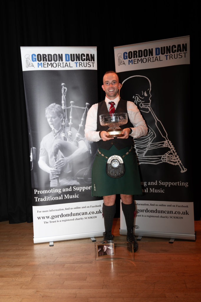 James Stone, Winner of the 2025 trophy